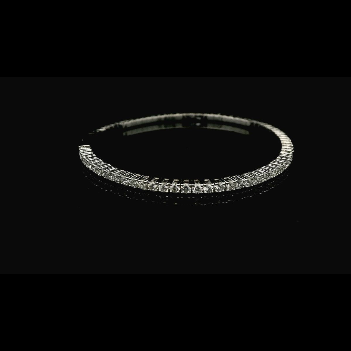 Elegant Diamond Bangle