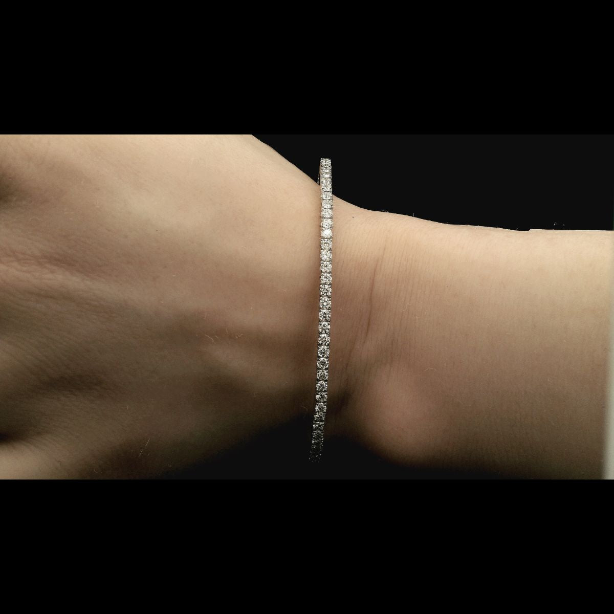 Elegant Diamond Bangle