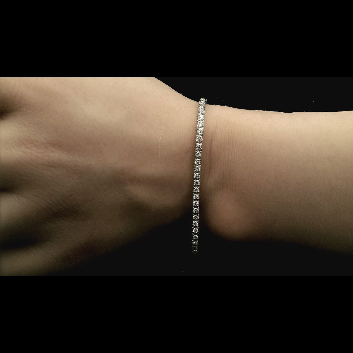 2 ct Elegant Diamond Tennis Bracelet