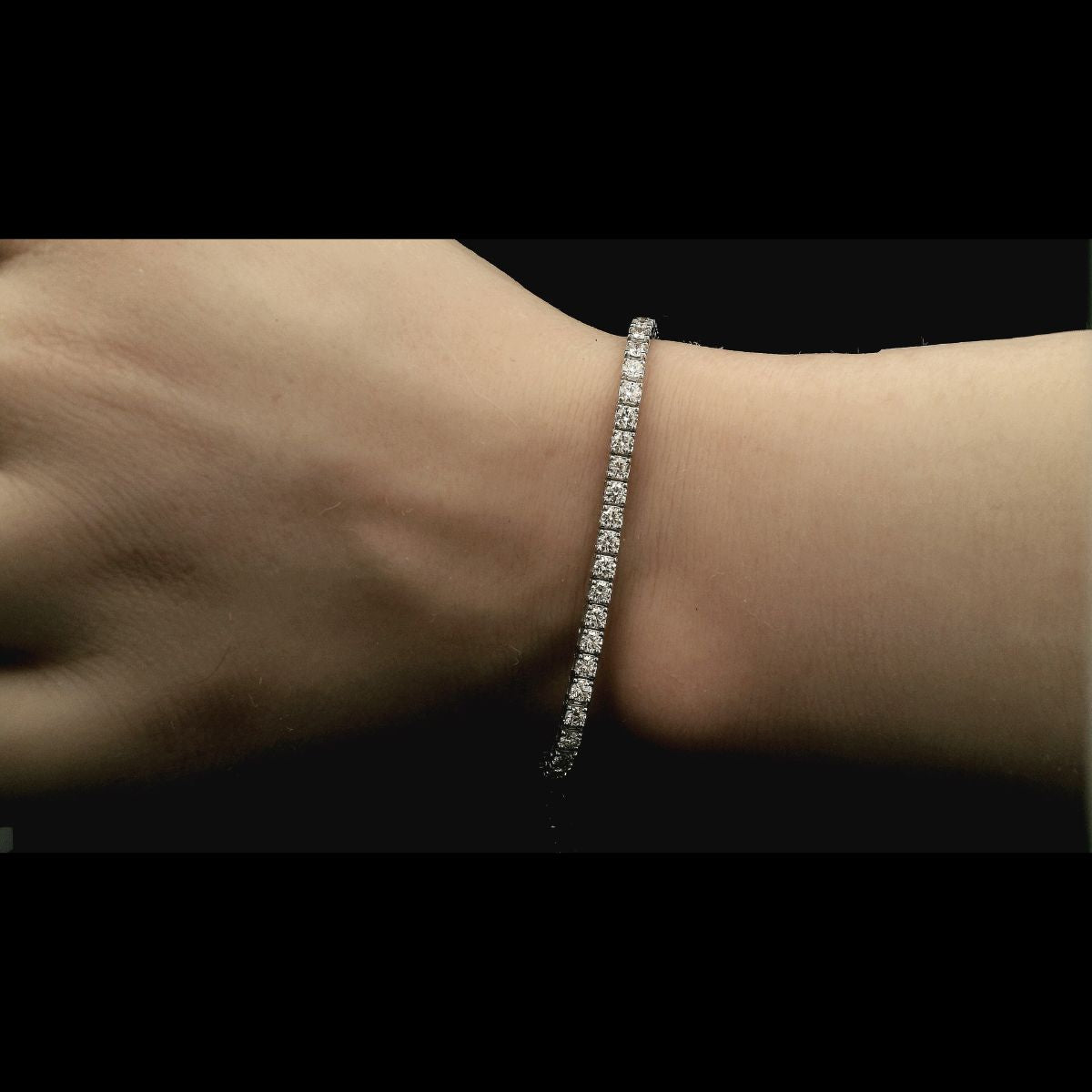 3.6 ct Elegant Diamond Tennis Bracelet