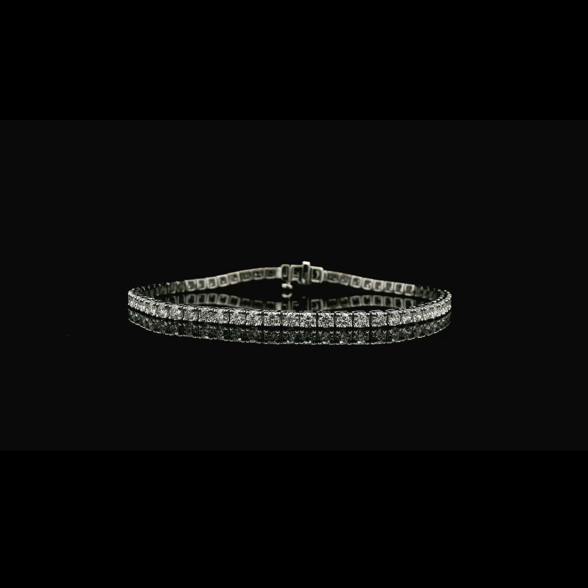 3.6 ct Elegant Diamond Tennis Bracelet