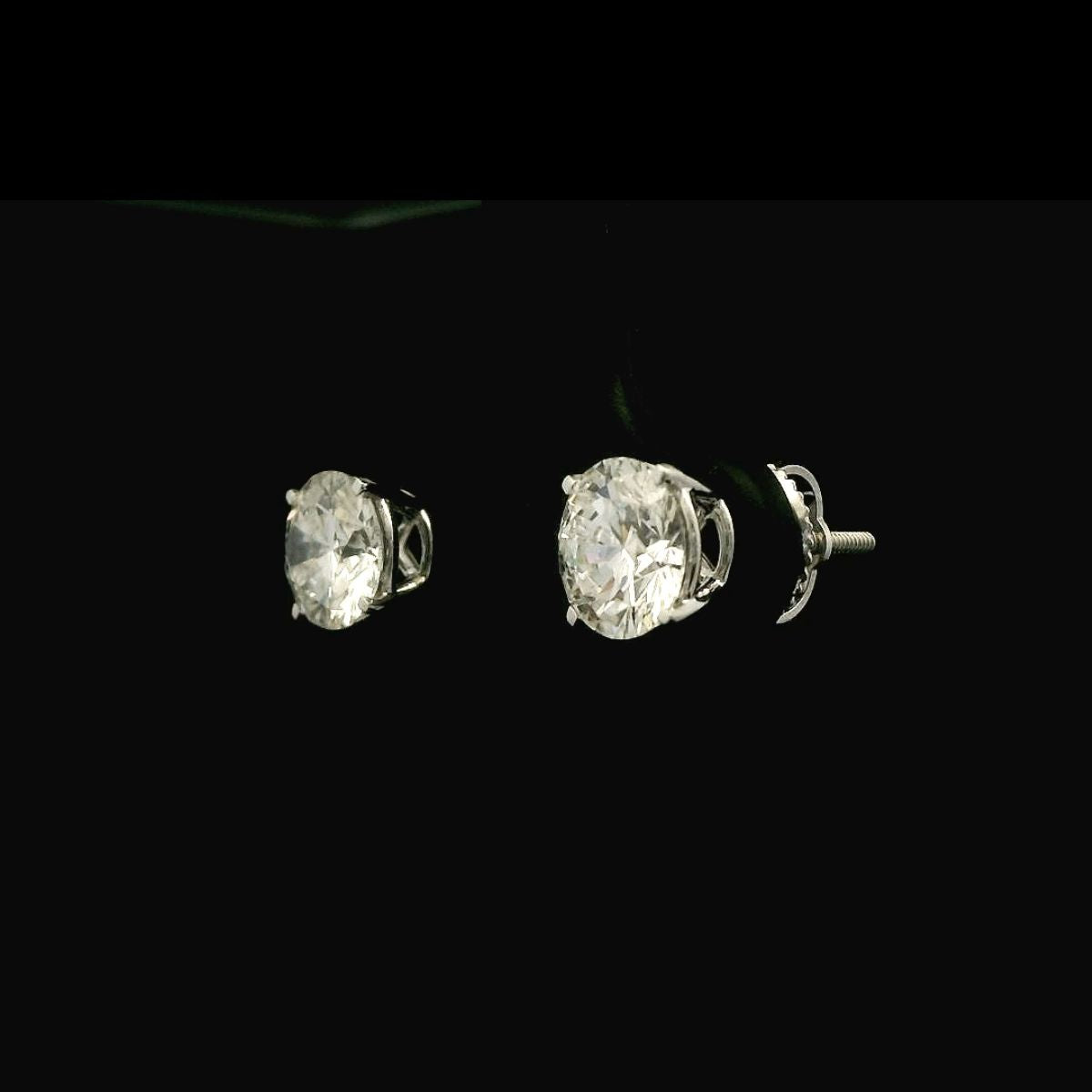 2 cttw Elegant Round Stud Diamonds