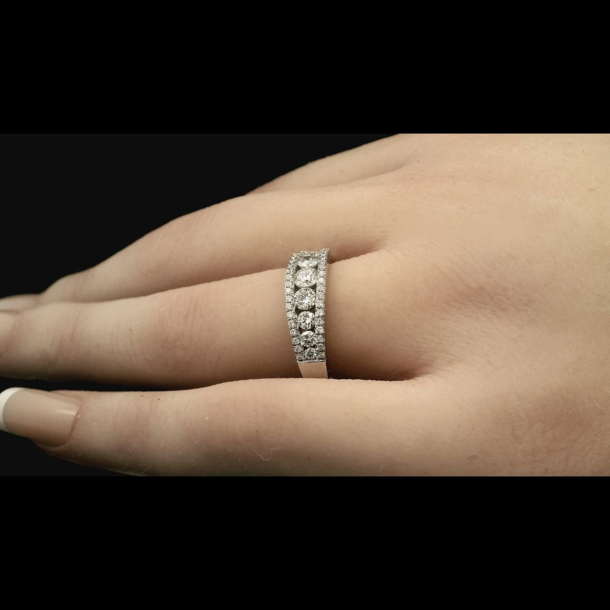 Elegant Diamond Band
