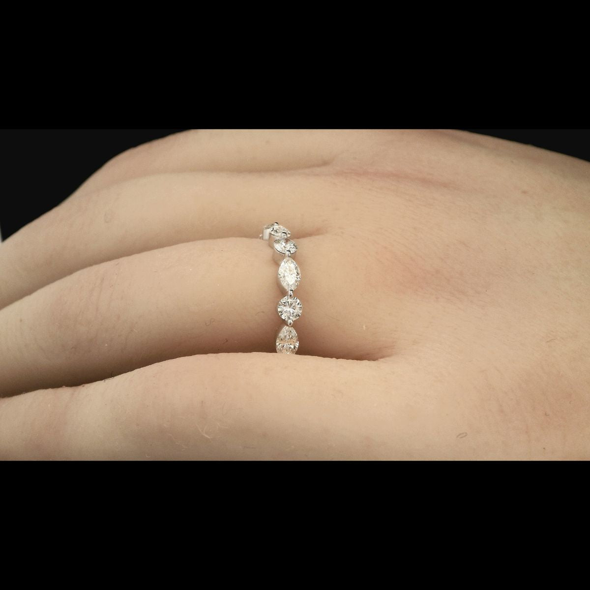 Elegant Diamond Wedding Band