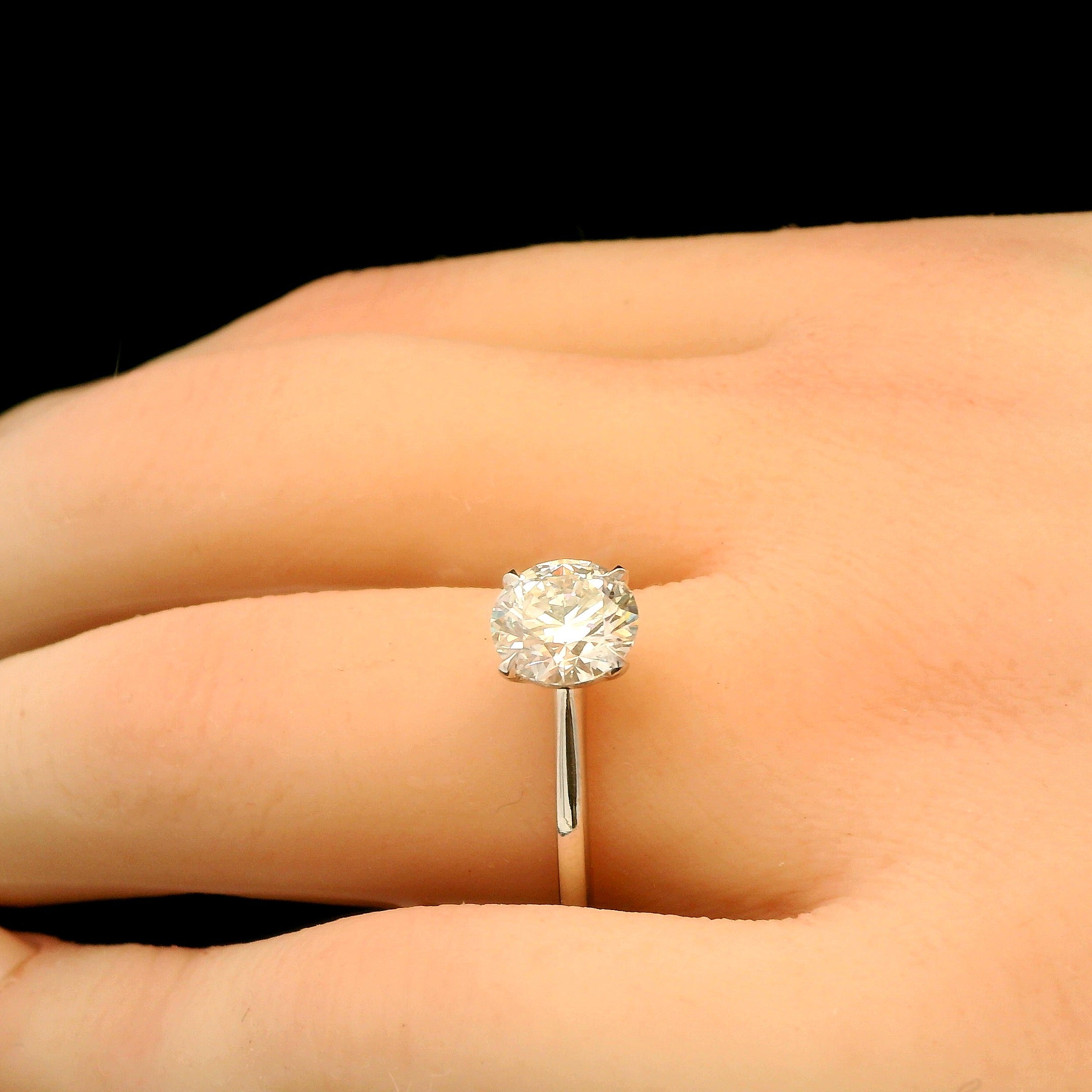 Classic Round Brilliant Engagement Ring
