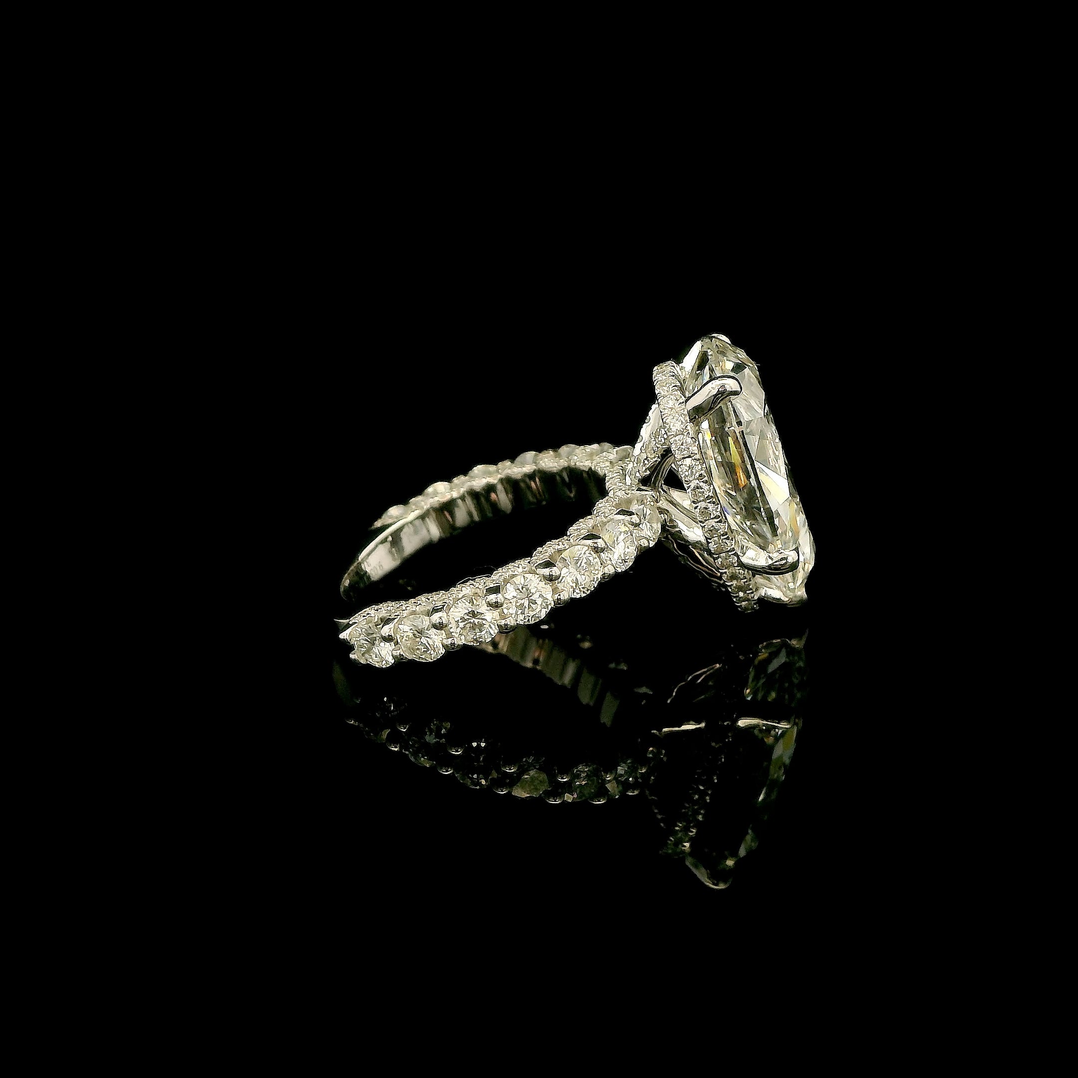 The Teardrop of Forever 9ct Pear Shape Diamond Engagement Ring