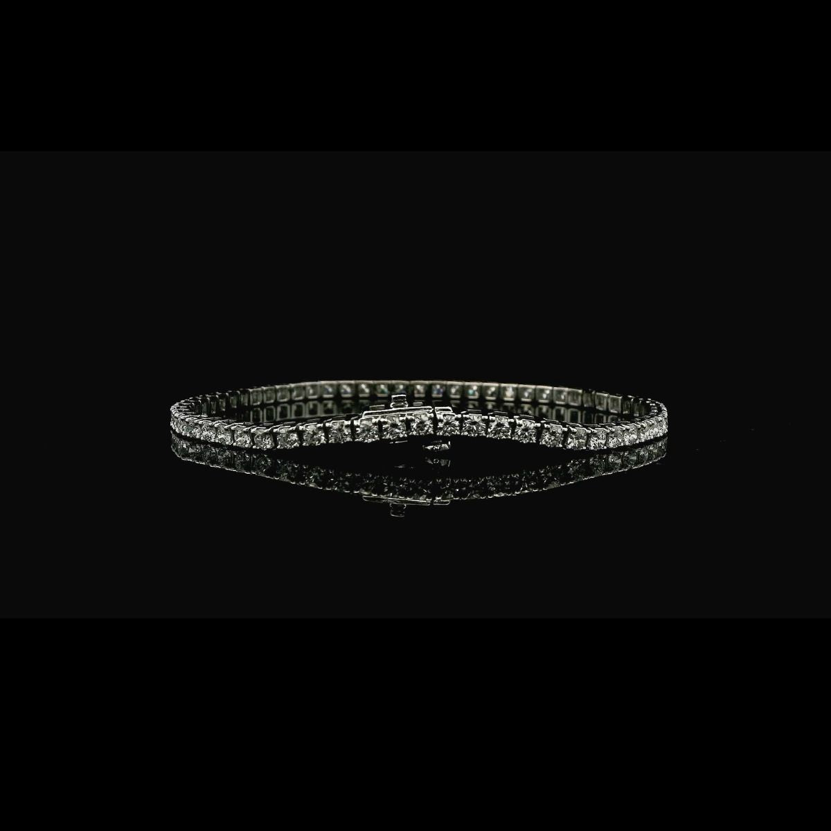 3.6 ct Elegant Diamond Tennis Bracelet