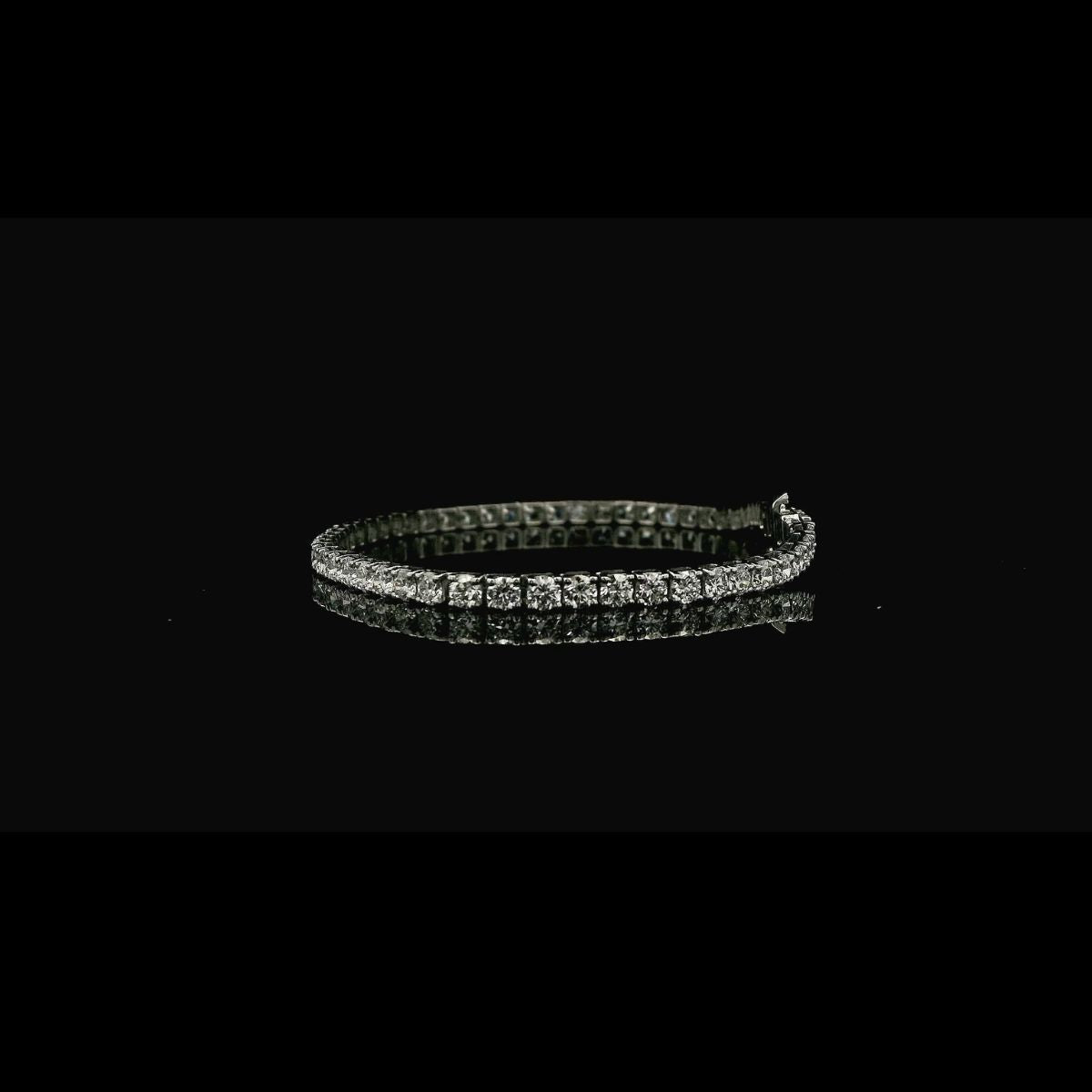 Elegant Diamond Tennis Bracelet
