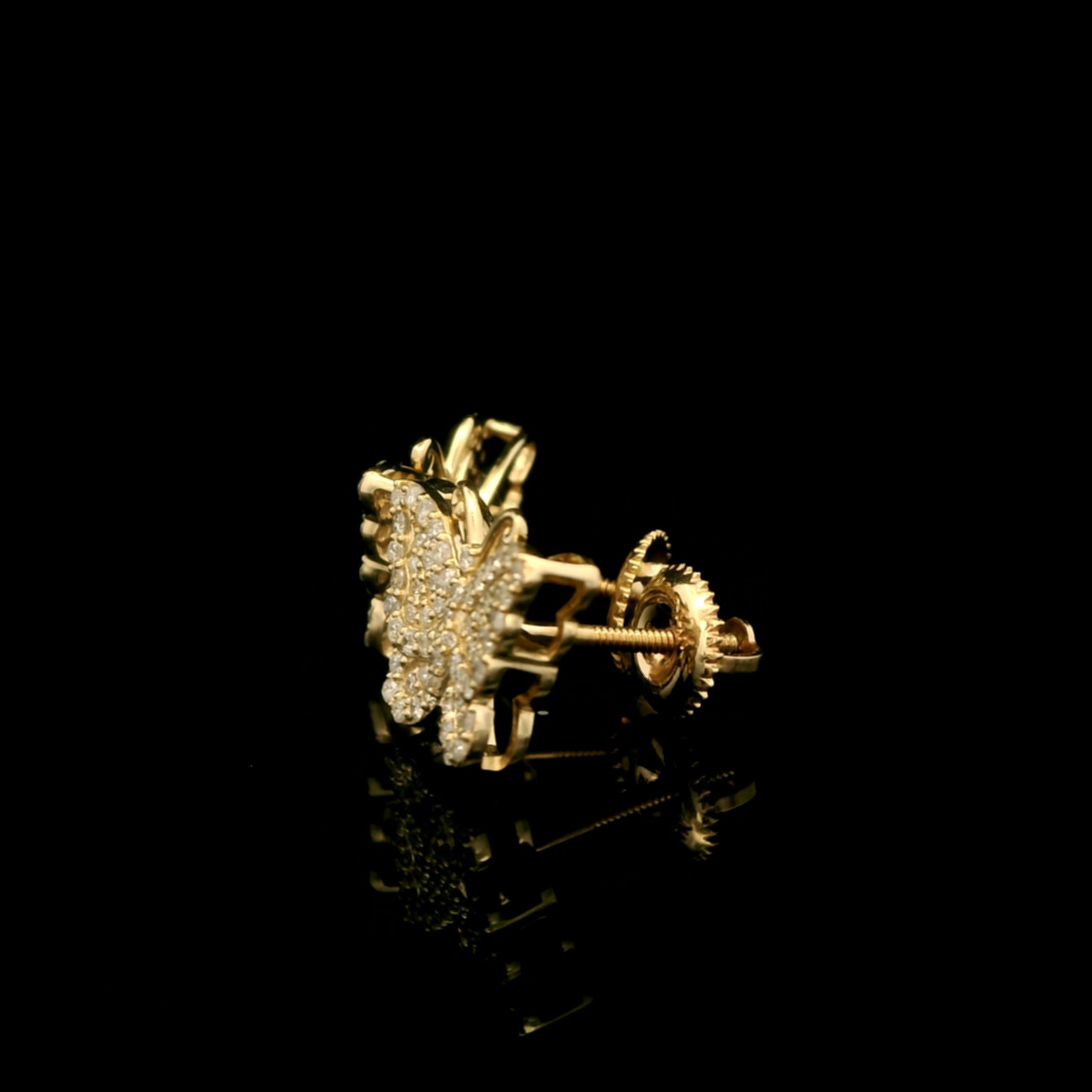 Eternal Wings Diamond Butterfly Earrings by MaMél Lux