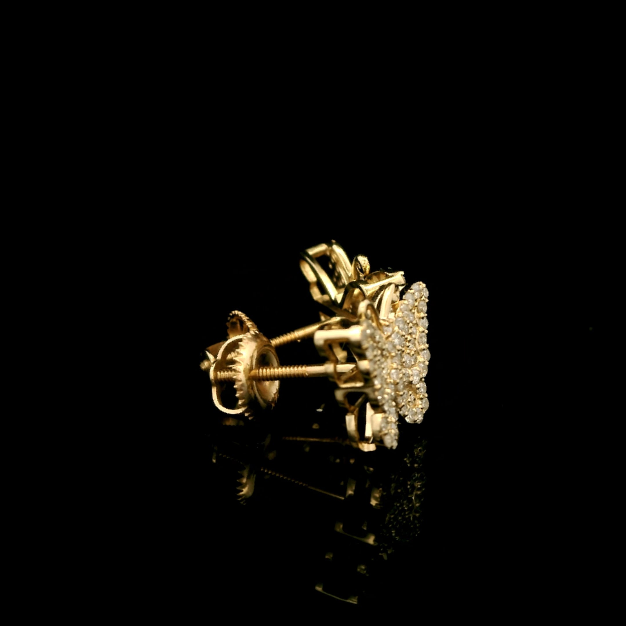 Eternal Wings Diamond Butterfly Earrings by MaMél Lux